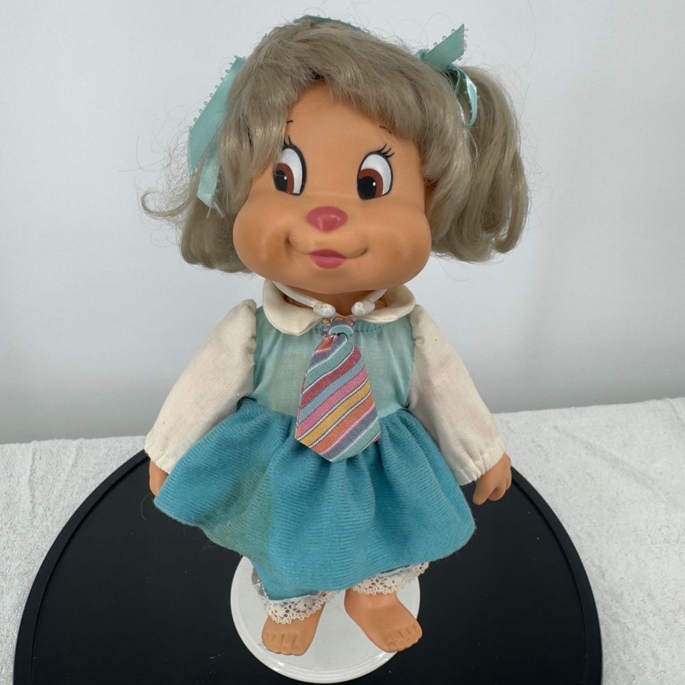 Vintage 1984 Ideal Alvin and the Chipmunks Eleanor Chippetes Doll Plush Vinyl